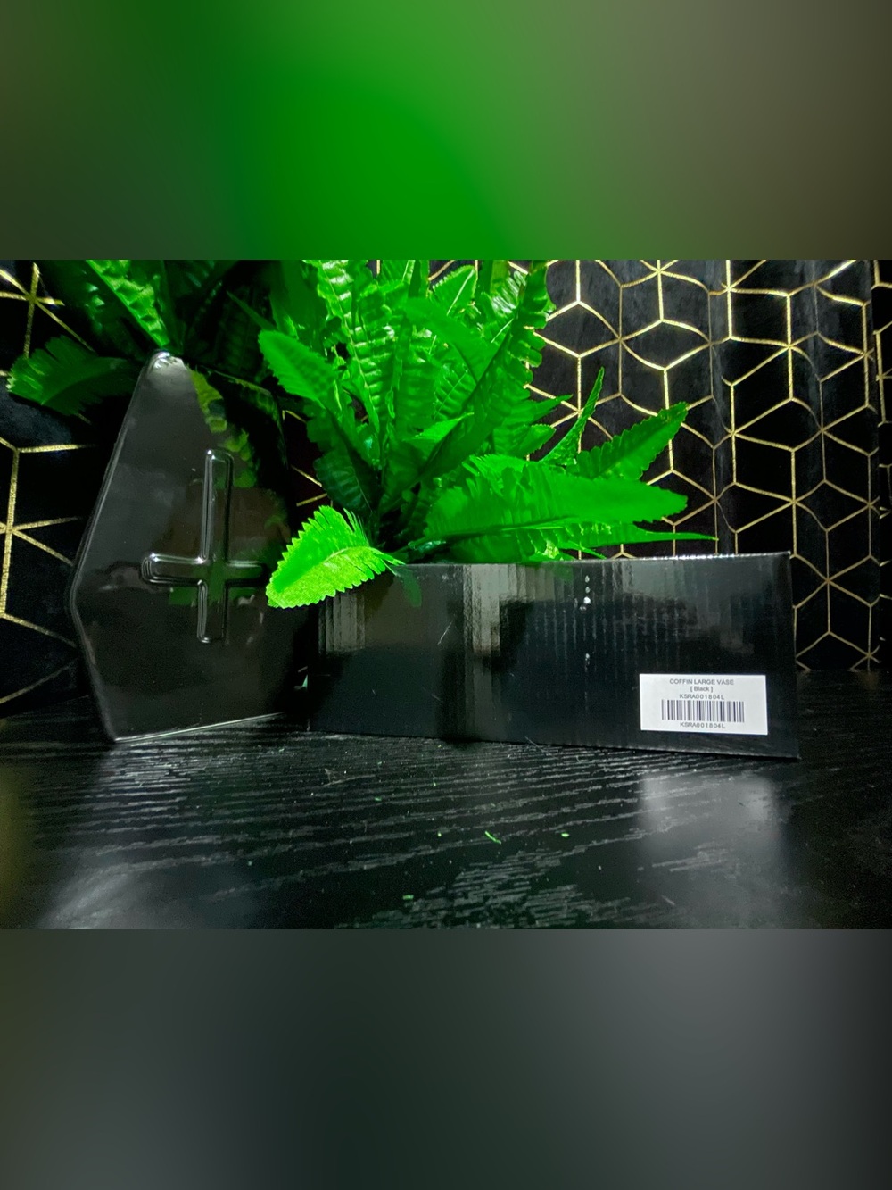 Killstar Large Coffin Vase - Picture 6 of 7
